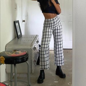 Euros Pants Black/White